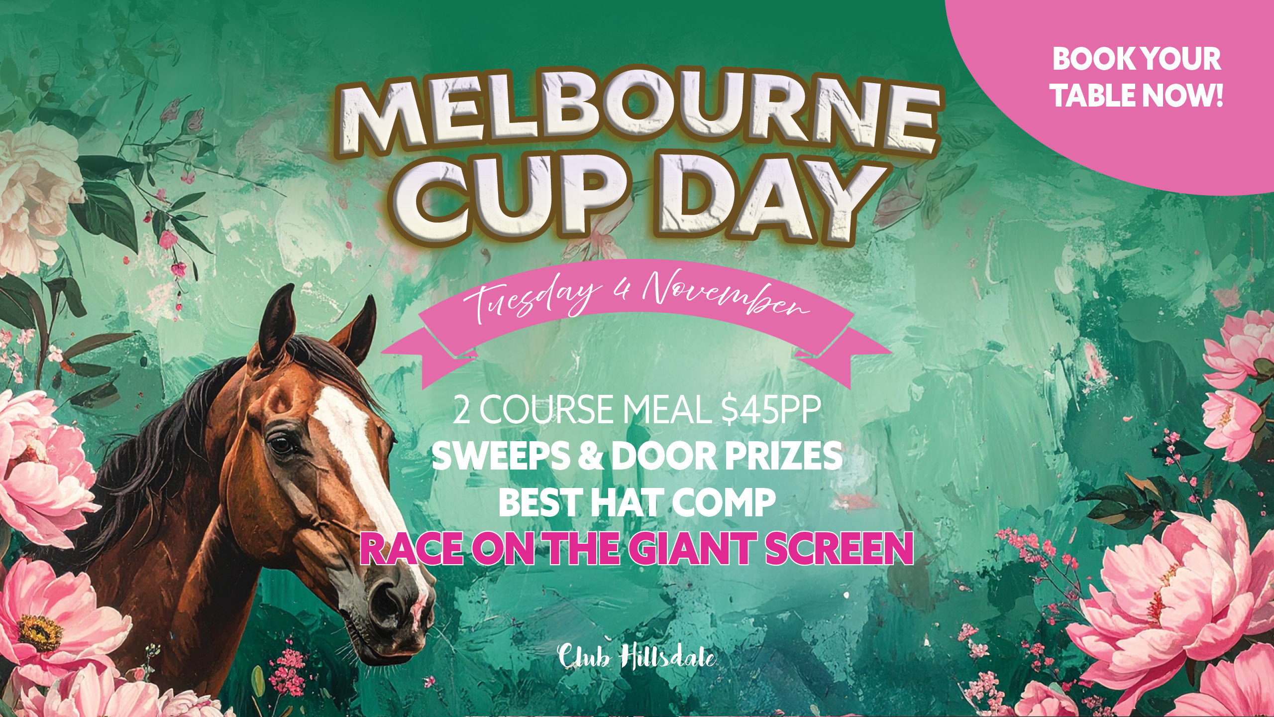 CH_Melbourne Cup_Screen Ad Melbourne Cup Day Lunch Sydney