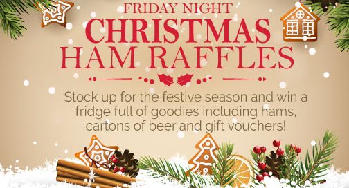 Christmas Ham Raffles Sydney at Club Hillsdale