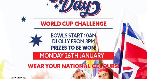 Australia Day celebrations at Club Hillsdale with DJ Olly