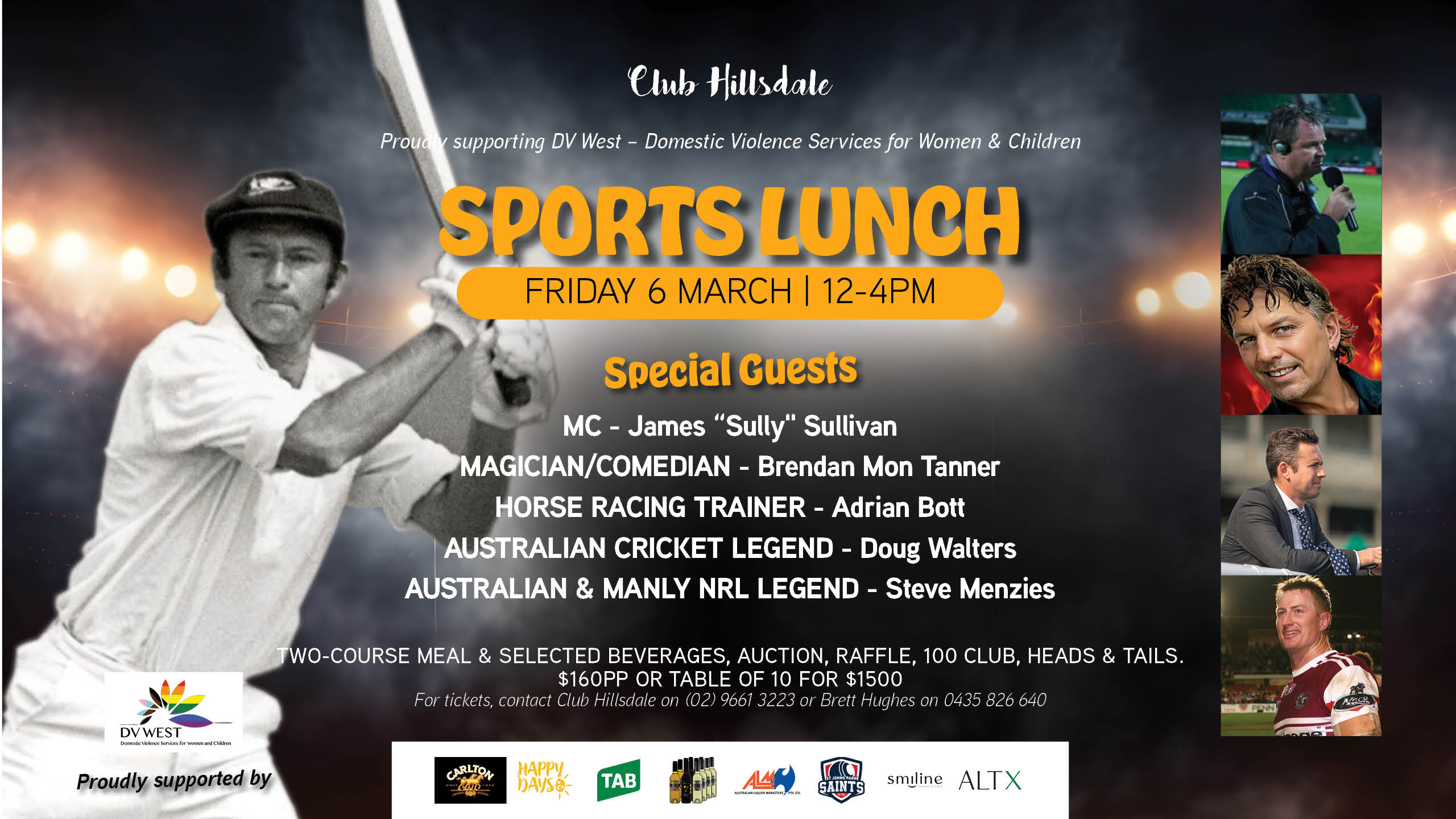 Club Hillsdale's Sports Lunch 2026
