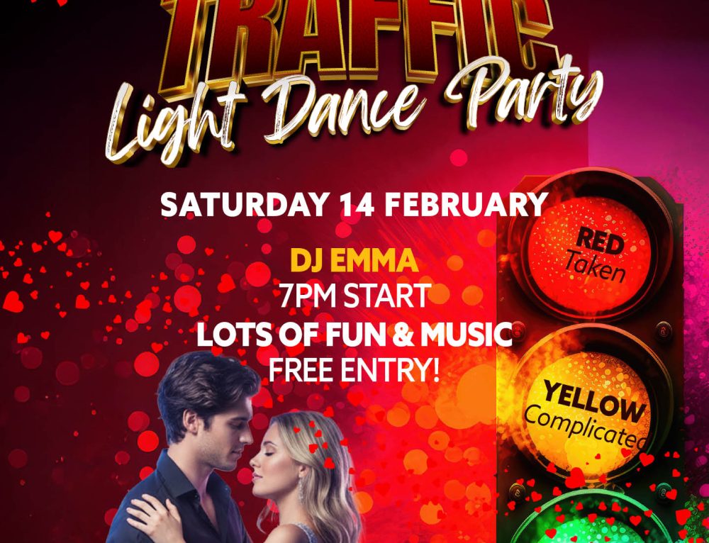 Valentine’s Day Traffic Light Dance Party