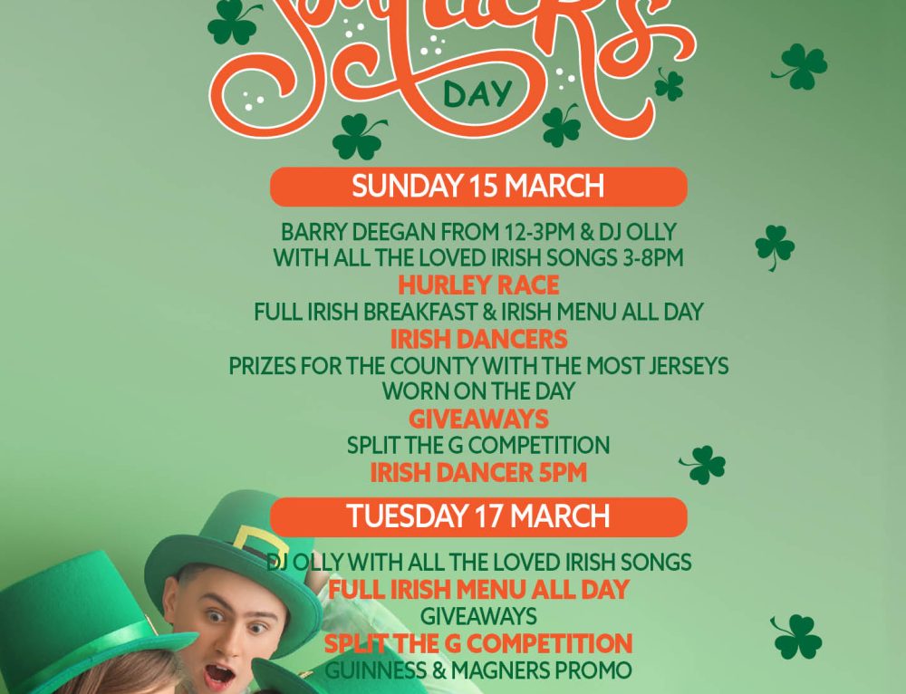 St Patrick’s Celebrations