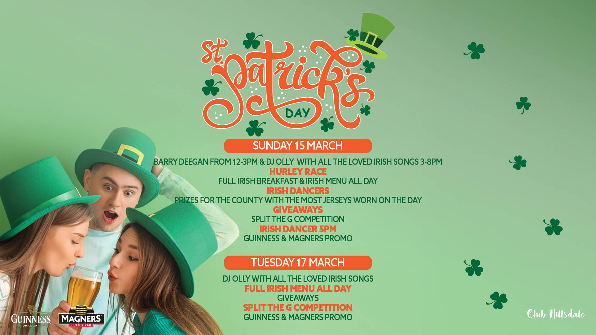 St Patrick's Day 2026 Sydney